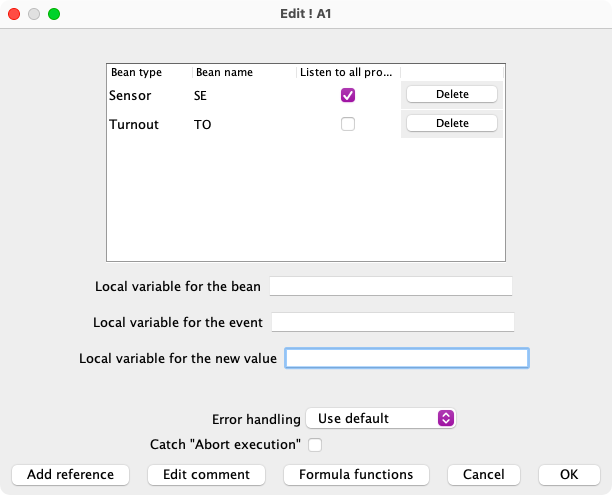 LogixNG listen on beans dialog